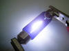 lampadina 42mm C10W alogena Blue vision Xenon effetto Led