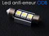 lampadina LED 39 mm C5W Senza errore OBD - Anti errore OBD bianca