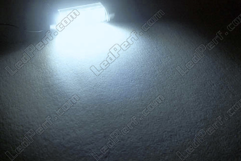 lampadina LED 37mm C5W Senza errore OBD - Anti errore OBD bianca