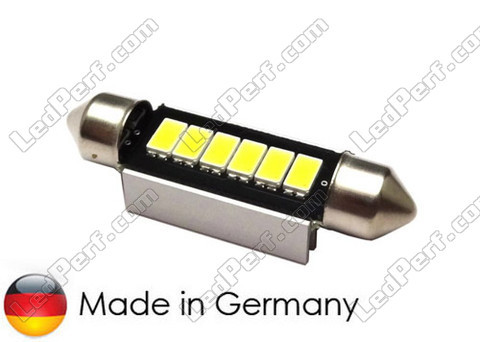 lampadina LED 42 mm C10W Made in Germany - 4000K