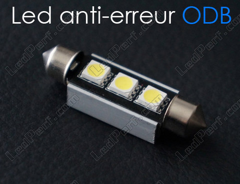 lampadina LED 42 mm C10W Senza errore OBD - Anti errore OBD bianca