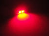 LED navetta plafoniera, bagagliaio, guantiera, targa rossa 31mm - C3W