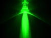 LED cablato 12V verde
