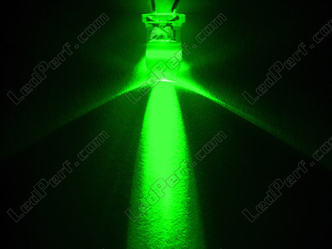 LED cablato 12V verde