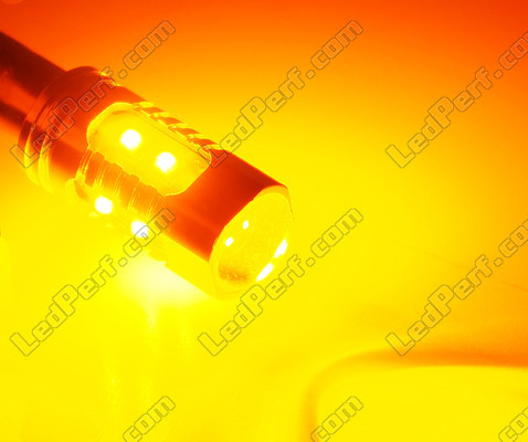 Lampadina a LED H21W arancione LED al dettaglio LED BAY9S H21W Base HY21W 12V