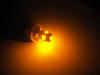 lampadina LED BAX9S H6W Xtrem arancione/giallo effetto Xenon