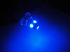 lampadina LED BAX9S H6W Xtrem blu effetto Xenon