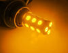 lampadina LED SMD P21W arancione faro