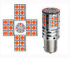 Lampadina P21W LED alta potenza arancione LED R5W PY21W P21 5W BA15S LED arancioni Base P21W BAU15S