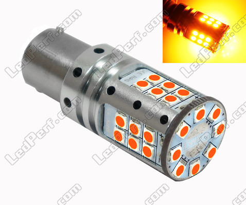 Lampadina a LED PY21W per indicatori di direzione LED R5W P21W P21 5W PY21W LED arancioni Base BAU15S BA15S