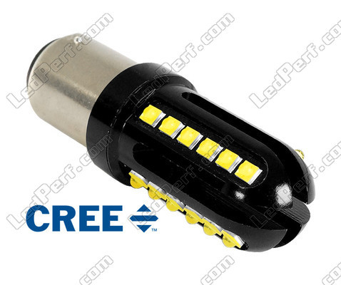 lampadina P21W LED (BA15S) Ultimate Ultra Potente - 24 led CREE - Anti errore OBD