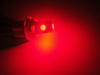 lampadina LED T10 W5W Xtrem rossa anti-OBD
