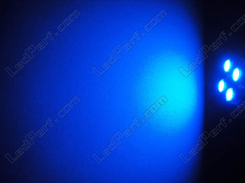lampadina LED BA9S T4W Efficacia blu