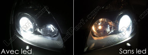 LED luci di posizione bianca Xenon Renault Clio RS 2
