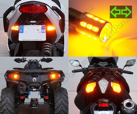 LED Indicatori di direzione posteriori Aprilia Sport City Cube 125 Tuning