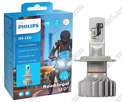Confezione lampadine a LED Philips per BMW Motorrad G 650 GS (2010 - 2016) - Ultinon PRO6000 omologate