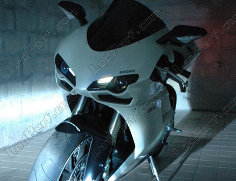 LED Indicatori di posizione bianca Xénon Ducati 848 Superbike