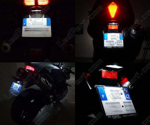 LED targa Ducati Monster 695 Tuning
