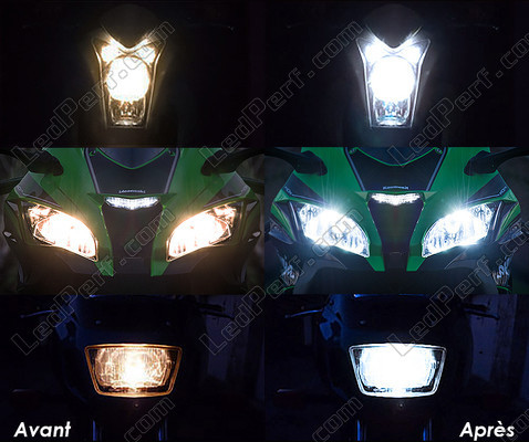 LED anabbaglianti e abbaglianti a LED Harley-Davidson Forty-eight XL 1200 X (2010 - 2015) (2010 - 2015) (2010 - 2015)