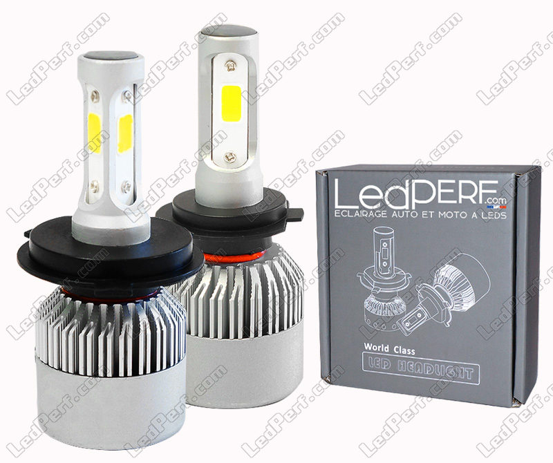 LAMPADINE H11 KIT 2 LAMPADE LED X3 12V 8000LM HONDA TRANSALP XL 700 V '08 '13 