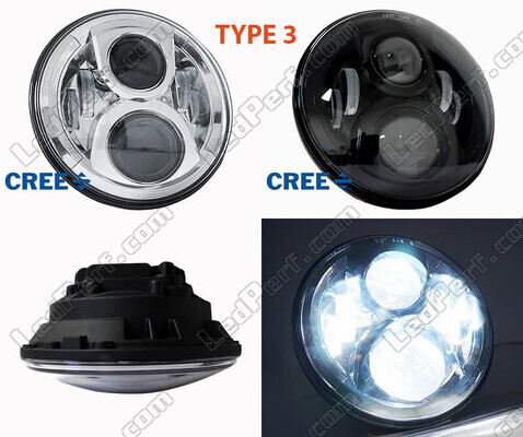 Faro LED Moto tipo 3 Indian Motorcycle Chieftain classic / springfield / deluxe / elite / limited  1811 (2014 - 2019)