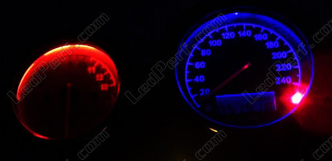 LED contatore blu e rosso per Suzuki SVN Carbu