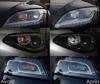 LED Indicatori di direzione anteriori Alfa Romeo 4C prima e dopo