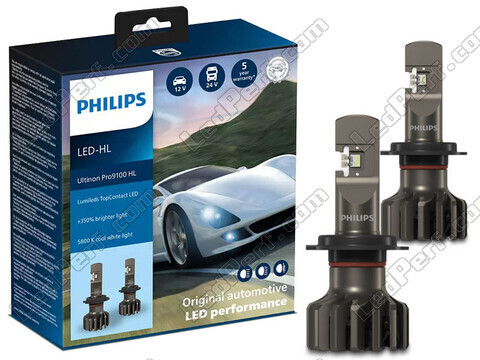 Kit di lampadine LED Philips per Alfa Romeo Mito - Ultinon Pro9100 +350%