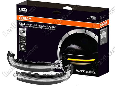 Indicatori di direzione dinamici Osram LEDriving® per retrovisori di Audi A3 8V