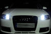 LED Indicatori di posizione bianca Xénon Audi A3 8P