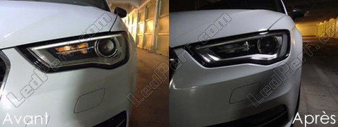 LED indicatori di direzione cromati Audi A3 8V