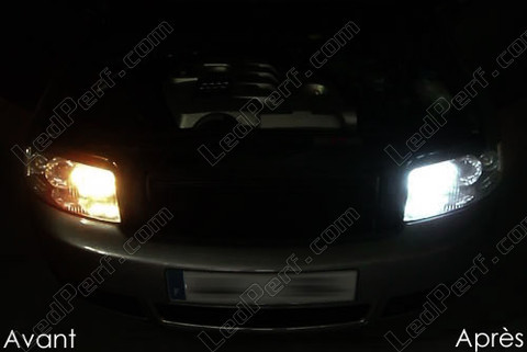 LED Indicatori di posizione bianca Xénon Audi A4 B6