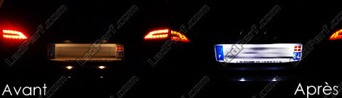 LED targa Audi A4 B8 2010 e +