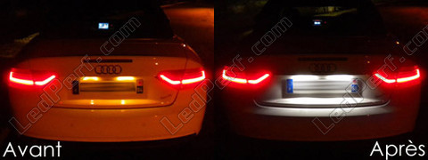 LED targa Audi A5 8T 2010 e +