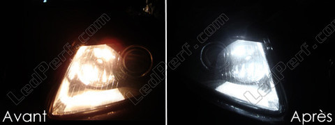 LED Indicatori di posizione bianca Xénon Audi A6 C6