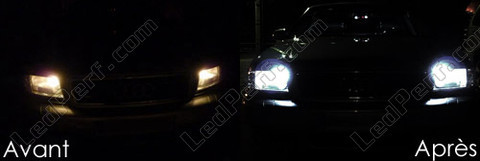 LED Indicatori di posizione bianca Xénon Audi A8 D2