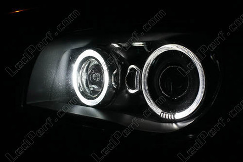 LED bianchi Xenon per angel eyes H8 BMW Serie 1 phase 2 6000K - MTEC V3.0