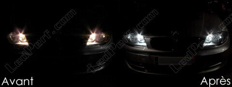 LED Indicatori di posizione bianca Xénon BMW Serie 3 (E90 E91)