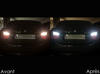 LED proiettore di retromarcia BMW Serie 3 (E90 E91) prima e dopo