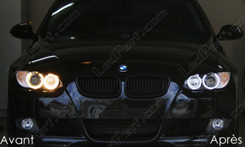 Led bianchi Xenon per angel eyes H8 BMW Serie 3 (E92 E93) 6000K