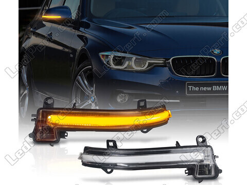 Indicatori di direzione dinamici a LED per retrovisori di BMW Serie 3 (F30 F31)