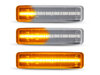 Illuminazione degli indicatori di direzione laterali sequenziali trasparenti a LED per BMW Serie 5 (E39)