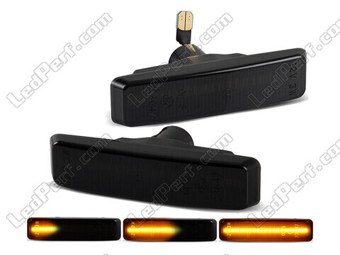 Frecce laterali dinamiche a LED per BMW Serie 5 (E39) - Versione nera fumé