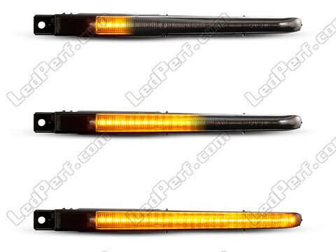 Illuminazione delle frecce laterali dinamiche nere a LED per BMW Serie 5 (F10 F11)