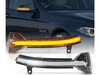 Indicatori di direzione dinamici a LED per retrovisori di BMW Serie 6 (F13)