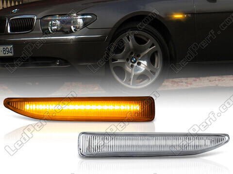 Frecce laterali dinamiche a LED per BMW Serie 7 (E65 E66)