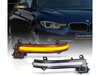 Indicatori di direzione dinamici a LED per retrovisori di BMW X1 (E84)