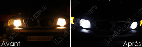 LED Indicatori di posizione bianca Xénon BMW X5 (E53)