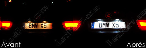 LED targa BMW X5 (E70)