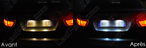 LED targa BMW X6 E71